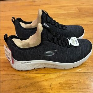 SKETCHERS - Navy Blue, Black Go Walk Flex Lightweight Sneakers